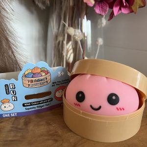 Squishy Dumpling, iso 8,5cm, vaaleanpunainen