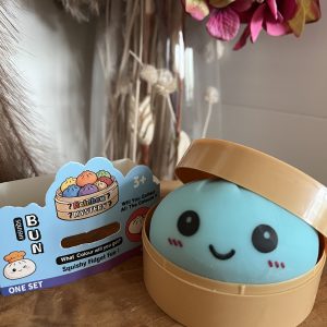 Squishy Dumpling, iso 8,5cm, sininen